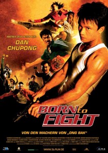 "Born to Fight" German Theatrical Poster "Born to Fight" German Theatrical Poster